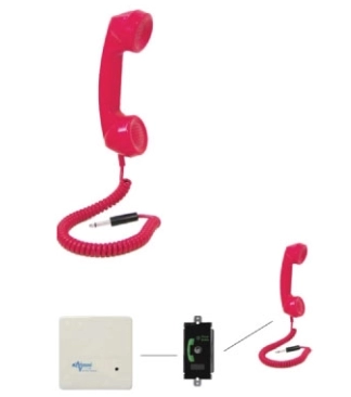 Portable Firefighter Phone Handset — product photo