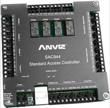 Quad Door Professional IP Network Access Controller — product photo